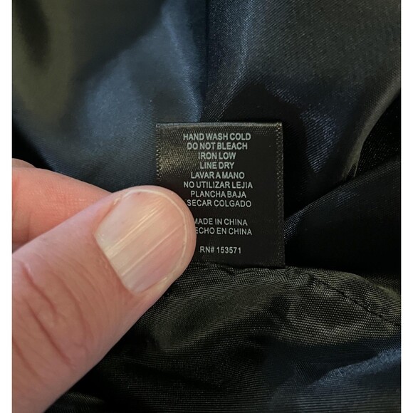 Fashion Nova Men Coat Mens 2XL Black Classic Overcoat Long Dressy Jacket Poly - Picture 14 of 14